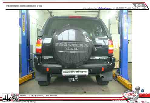 Tažné zařízení Opel Frontera (UT4) Sport 4 dv. 6B066/6B076/6B0VF/6B0ZC/6B166/6B176/6B1VF/6B1ZC
Maximální zatížení 112 kg
Maximální svislé zatížení bottom kg
Katalogové číslo 022-581