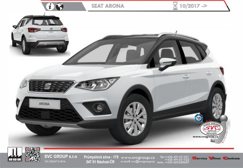 Tažné zařízení Seat Arona (KJ7)
Maximální zatížení 55 kg
Maximální svislé zatížení bottom kg
Katalogové číslo 047-451