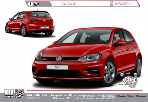 Tažné zařízení VW Golf VII
Maximální zatížení 80 kg
Maximální svislé zatížení bottom kg
Katalogové číslo 052-473