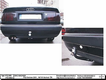 Tažné zařízení Audi 100 Kombi
Maximální zatížení 75 kg
Maximální svislé zatížení bottom kg
Katalogové číslo 012-095A