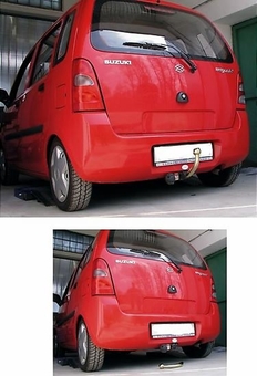 Tažné zařízení Suzuki Wagon R+  2000 - 2002
Maximální zatížení 30 kg
Maximální svislé zatížení bottom kg
Katalogové číslo 011-074