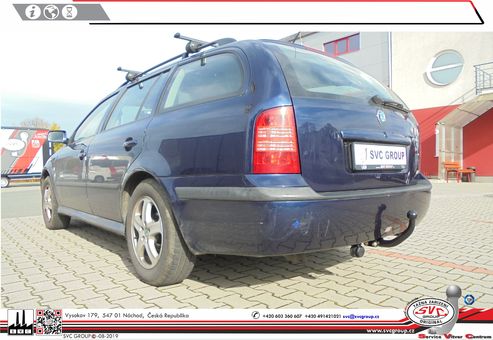 Tažné zařízení Škoda Octavia Combi 1996-2010
Maximální zatížení 95 kg
Maximální svislé zatížení bottom kg
Katalogové číslo 001-119