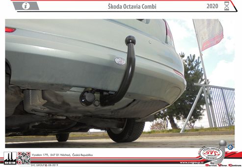 Tažné zařízení Škoda Octavia Combi 2004-2008
Maximální zatížení 100 kg
Maximální svislé zatížení bottom kg
Katalogové číslo 003-138