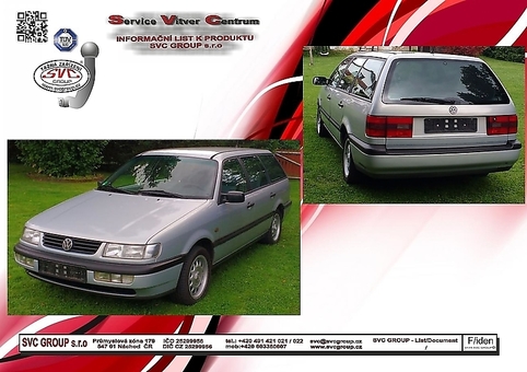 Tažné zařízení Passat Combi
Maximální zatížení 50 kg
Maximální svislé zatížení bottom kg
Katalogové číslo 012-277 A