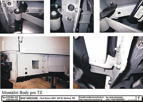 Tažné zařízení VW Caddy s výztuhou
Maximální zatížení 95 kg
Maximální svislé zatížení bottom kg
Katalogové číslo 002-122