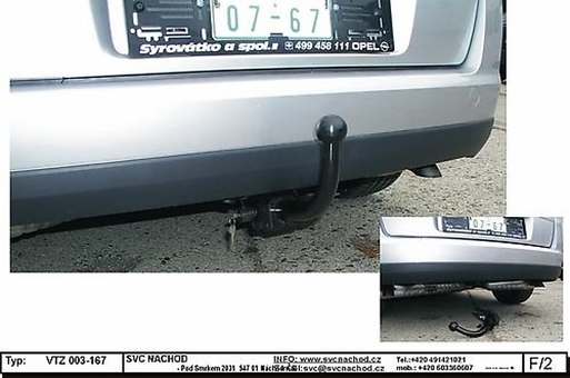 Tažné zařízení Opel Signum
Maximální zatížení 80 kg
Maximální svislé zatížení bottom kg
Katalogové číslo 003-167