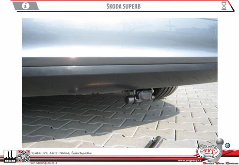 Tažné zařízení Škoda Superb Combi 2009 - 2015
Maximální zatížení 100 kg
Maximální svislé zatížení bottom kg
Katalogové číslo 002-268