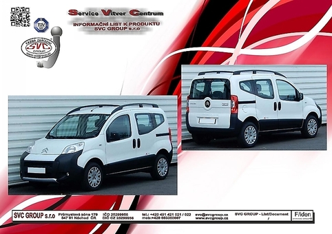 Tažné zařízení Nemo   AA/AB/AJ
Maximální zatížení 60 kg
Maximální svislé zatížení bottom kg
Katalogové číslo 001-236