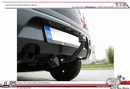 Tažné zařízení Dacia Sandero  2008 - 2012
Maximální zatížení 75 kg
Maximální svislé zatížení bottom kg
Katalogové číslo 001-232