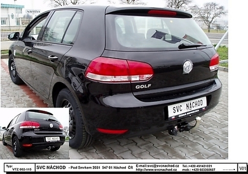 Tažné zařízení VW Golf 2008 - 2012
Maximální zatížení 75 kg
Maximální svislé zatížení bottom kg
Katalogové číslo 2.002-115