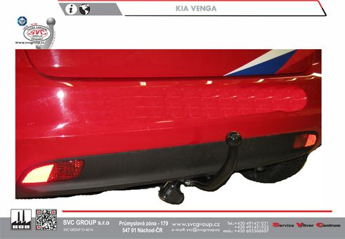 Tažné zařízení Venga   YN
Maximální zatížení 75 kg
Maximální svislé zatížení bottom kg
Katalogové číslo 001-261