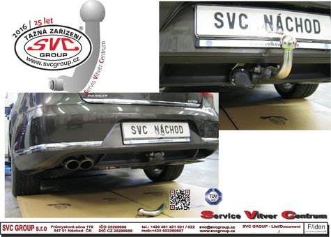 Tažné zařízení VW Passat Combi 2012 - 2014
Maximální zatížení 85 kg
Maximální svislé zatížení bottom kg
Katalogové číslo 002-297