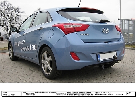 Tažné zařízení Hyundai i30
Maximální zatížení 75 kg
Maximální svislé zatížení bottom kg
Katalogové číslo 001-298