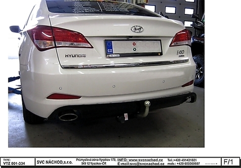 Tažné zařízení Hyundai i40
Maximální zatížení 85 kg
Maximální svislé zatížení bottom kg
Katalogové číslo 001-334