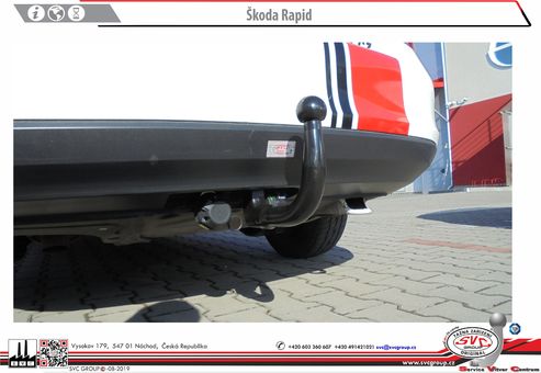 Tažné zařízení Škoda Rapid + Monte Carlo 2012 -
Maximální zatížení 75 kg
Maximální svislé zatížení bottom kg
Katalogové číslo 003-338