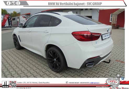 Tažné zařízení BMW X6 2014 -
Maximální zatížení 120 kg
Maximální svislé zatížení bottom kg
Katalogové číslo 003-425