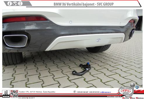 Tažné zařízení BMW X6 2014 -
Maximální zatížení 120 kg
Maximální svislé zatížení bottom kg
Katalogové číslo 003-425