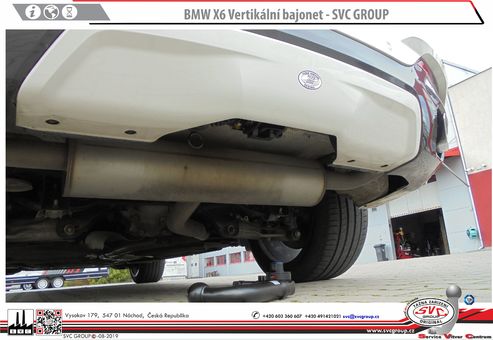 Tažné zařízení BMW X6 2014 -
Maximální zatížení 120 kg
Maximální svislé zatížení bottom kg
Katalogové číslo 003-425