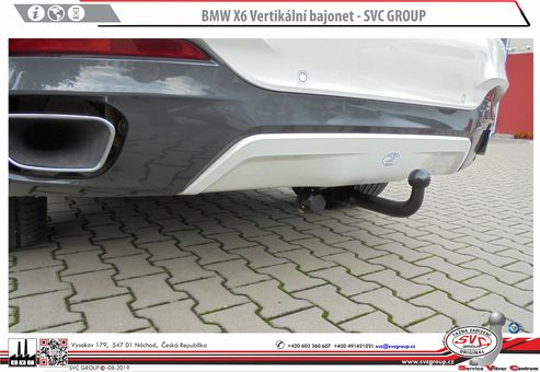 Tažné zařízení BMW X6 2014 -
Maximální zatížení 120 kg
Maximální svislé zatížení bottom kg
Katalogové číslo 003-425