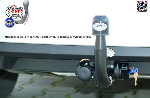Tažné zařízení Škoda Octavia Combi 2013-
Maximální zatížení 115 kg
Maximální svislé zatížení middle_bottom_prep kg
Katalogové číslo 003-350
