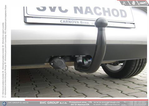 Tažné zařízení Audi A3 2012-2016
Maximální zatížení 85 kg
Maximální svislé zatížení bottom kg
Katalogové číslo 003-348