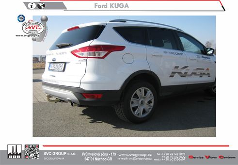 Tažné zařízení Ford Kuga 2013 - 2019
Maximální zatížení 110 kg
Maximální svislé zatížení bottom kg
Katalogové číslo 002-347