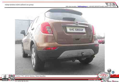 Tažné zařízení Opel Mokka  2012 -
Maximální zatížení 75 kg
Maximální svislé zatížení bottom kg
Katalogové číslo 001-354