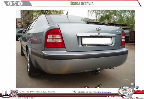 Tažné zařízení Škoda Octavia I 1996-2010
Maximální zatížení 95 kg
Maximální svislé zatížení bottom kg
Katalogové číslo 002-119