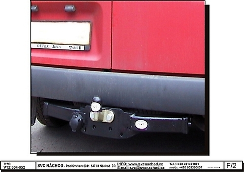 Tažné zařízení Ford TRANSIT Skříň + Minibus
Maximální zatížení 100 kg
Maximální svislé zatížení bottom kg
Katalogové číslo 004-052