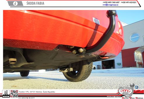 Tažné zařízení Škoda Fabia Praktik
Maximální zatížení 85 kg
Maximální svislé zatížení bottom kg
Katalogové číslo 001-222