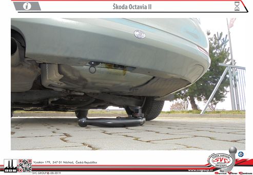 Tažné zařízení Škoda Octavia Sedan 2004-2008
Maximální zatížení 100 kg
Maximální svislé zatížení bottom kg
Katalogové číslo 003-138