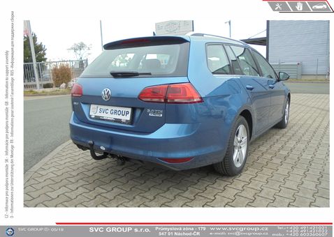 Tažné zařízení VW Golf Combi VII
Maximální zatížení 115 kg
Maximální svislé zatížení middle_bottom_prep kg
Katalogové číslo 001-350