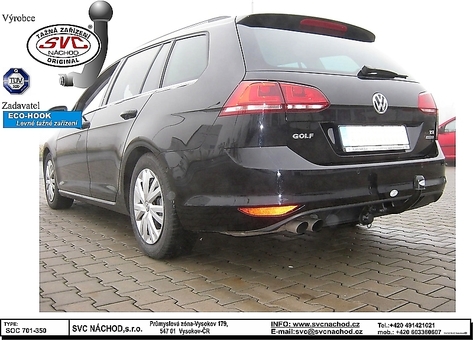 Tažné zařízení VW Golf Combi VII 2013-2020
Maximální zatížení 115 kg
Maximální svislé zatížení middle_bottom_prep kg
Katalogové číslo 701-350