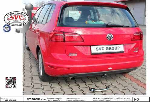 Tažné zařízení VW Golf Sportsvan  2014-2017
Maximální zatížení 95 kg
Maximální svislé zatížení bottom kg
Katalogové číslo 2.002-348