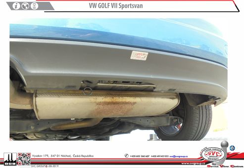 Tažné zařízení VW Golf Sportsvan  2014-2017
Maximální zatížení 95 kg
Maximální svislé zatížení bottom kg
Katalogové číslo 2.001-348