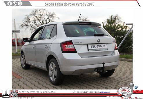 Tažné zařízení Škoda Fabia 2014-2018 nárazníkem
Maximální zatížení 65 kg
Maximální svislé zatížení middle_bottom_cap kg
Katalogové číslo 2.003-373