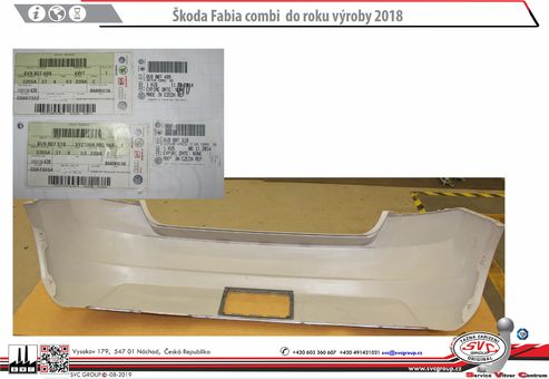 Tažné zařízení Škoda Fabia III Combi 2015-2018 nárazníkem
Maximální zatížení 65 kg
Maximální svislé zatížení middle_bottom_cap kg
Katalogové číslo 2.003-373