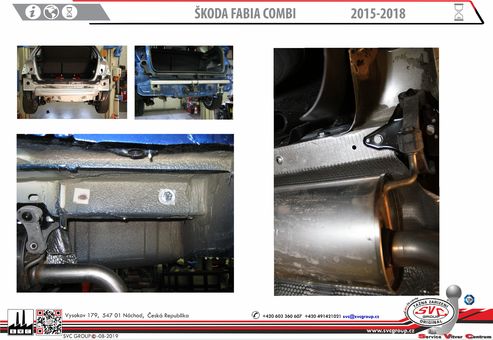 Tažné zařízení Škoda Fabia Combi  2015-2018
Maximální zatížení 85 kg
Maximální svislé zatížení bottom kg
Katalogové číslo 001-379