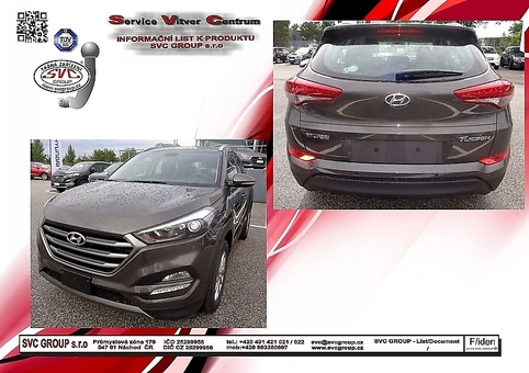 Tažné zařízení Hyundai Tucson     2015 - 2018
Maximální zatížení 110 kg
Maximální svislé zatížení bottom kg
Katalogové číslo 003-405