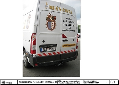 Tažné zařízení Opel Movano 2010 - 2018-
Maximální zatížení 120 kg
Maximální svislé zatížení bottom kg
Katalogové číslo 1.004-273
