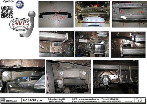 Tažné zařízení Touran
Maximální zatížení 120 kg
Maximální svislé zatížení bottom kg
Katalogové číslo 001-409