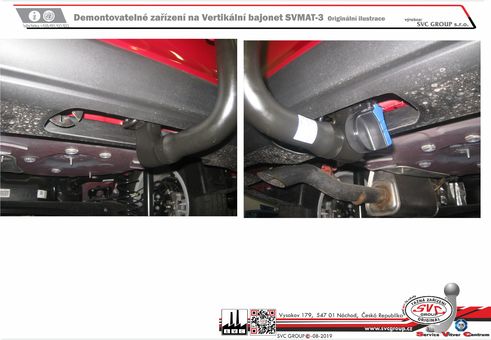Tažné zařízení Fiat Tipo 2016
Maximální zatížení 100 kg
Maximální svislé zatížení bottom kg
Katalogové číslo 1.003-422