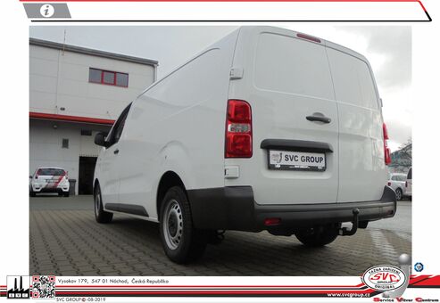 Tažné zařízení Peugeot Traveller
Maximální zatížení 120 kg
Maximální svislé zatížení bottom kg
Katalogové číslo 003-417