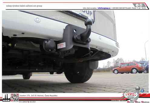 Tažné zařízení Ford Tourneo Custon 2013 -
Maximální zatížení 115 kg
Maximální svislé zatížení bottom kg
Katalogové číslo 004-345