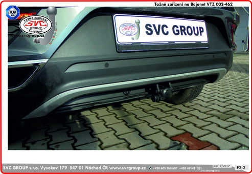 Tažné zařízení VW T-ROC
Maximální zatížení 95 kg
Maximální svislé zatížení bottom kg
Katalogové číslo 002-462
