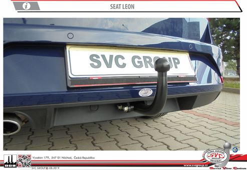 Tažné zařízení Seat Leon ST 2016 - 03/2020
Maximální zatížení 115 kg
Maximální svislé zatížení middle_bottom_prep kg
Katalogové číslo 1.001-350