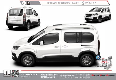 Tažné zařízení Peugeot Partner L1 + REFTER MPV
Maximální zatížení 65 kg
Maximální svislé zatížení bottom kg
Katalogové číslo 049-773