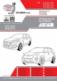 Tažné zařízení Hyundai Tucson 08/2018-
Maximální zatížení 110 kg
Maximální svislé zatížení bottom kg
Katalogové číslo 102-470