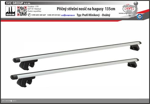 příčník na hagusy střešní nosič 135  
Dodavatel tažných zařízení SVC GROUP