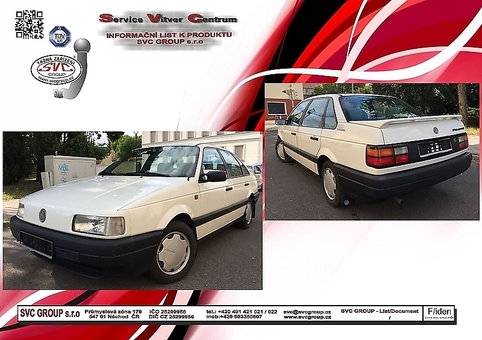 Volkswagen Passat tažné zařízení
Výrobce tažných zařízení SVC GROUP